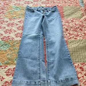 BKE Women's Light Blue Boot Cut Jeans